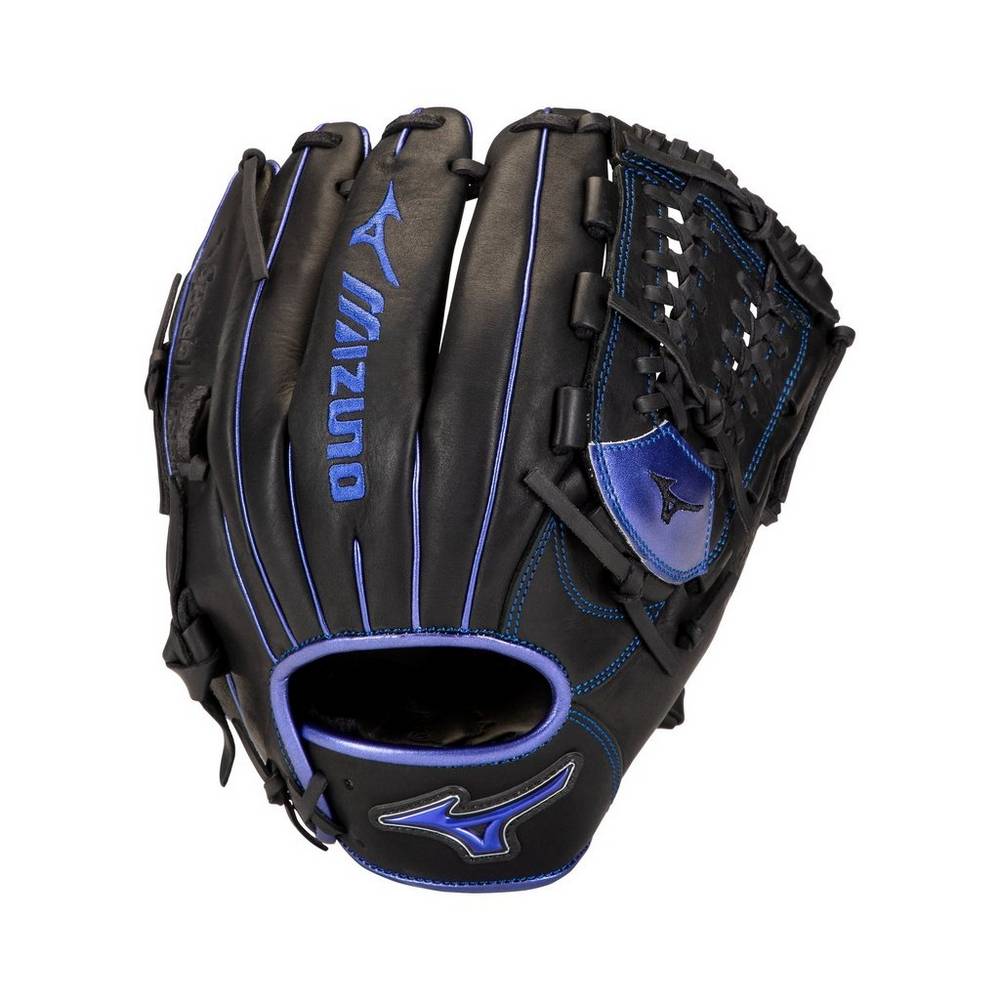 Damske Rukavice Mizuno MVP Prime SE Infield 11.75" Baseball Čierne/Kráľovská Modrá Vypredaj QZBL2107